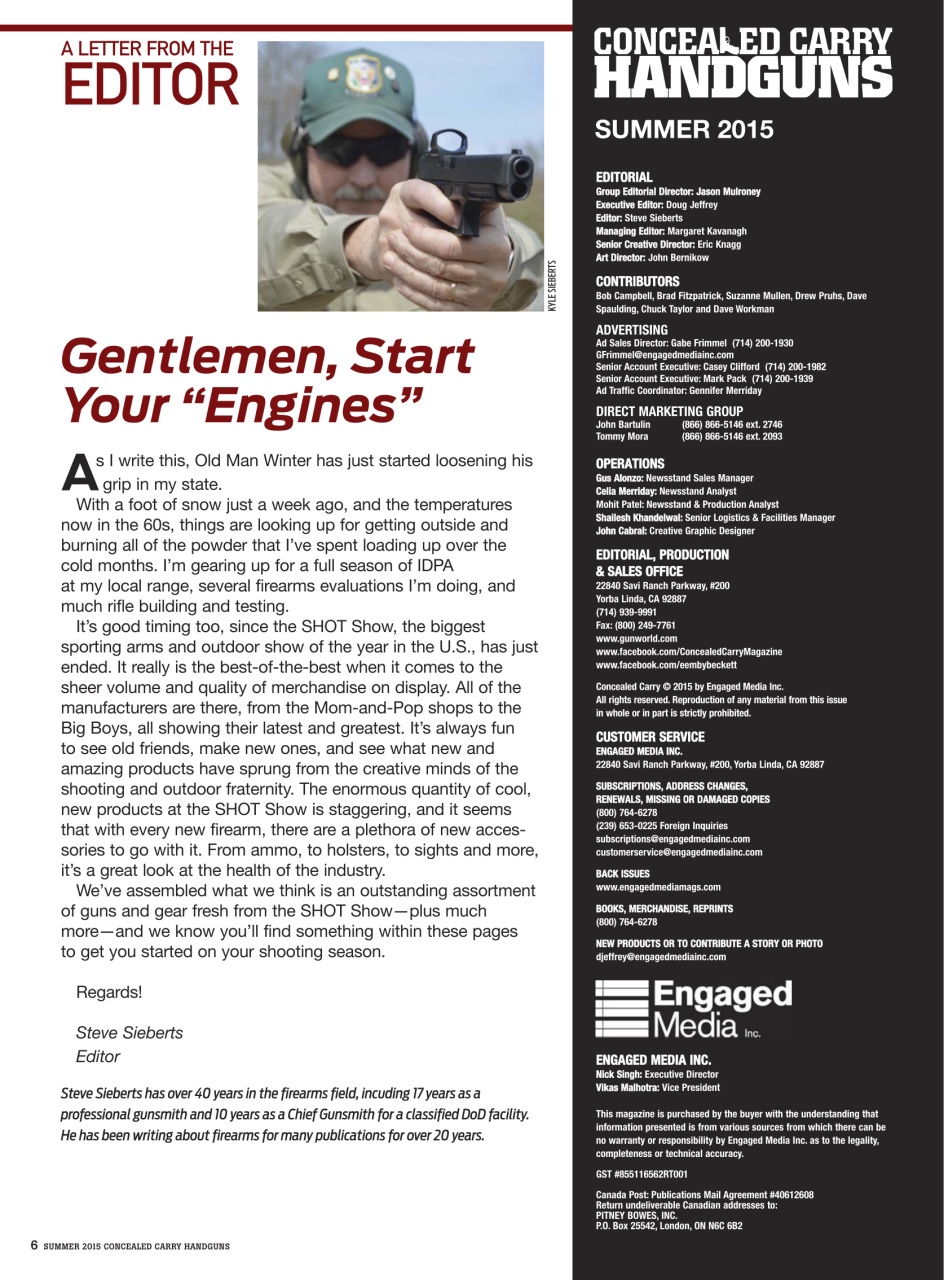 Concealed Carry Handguns Preview Pages