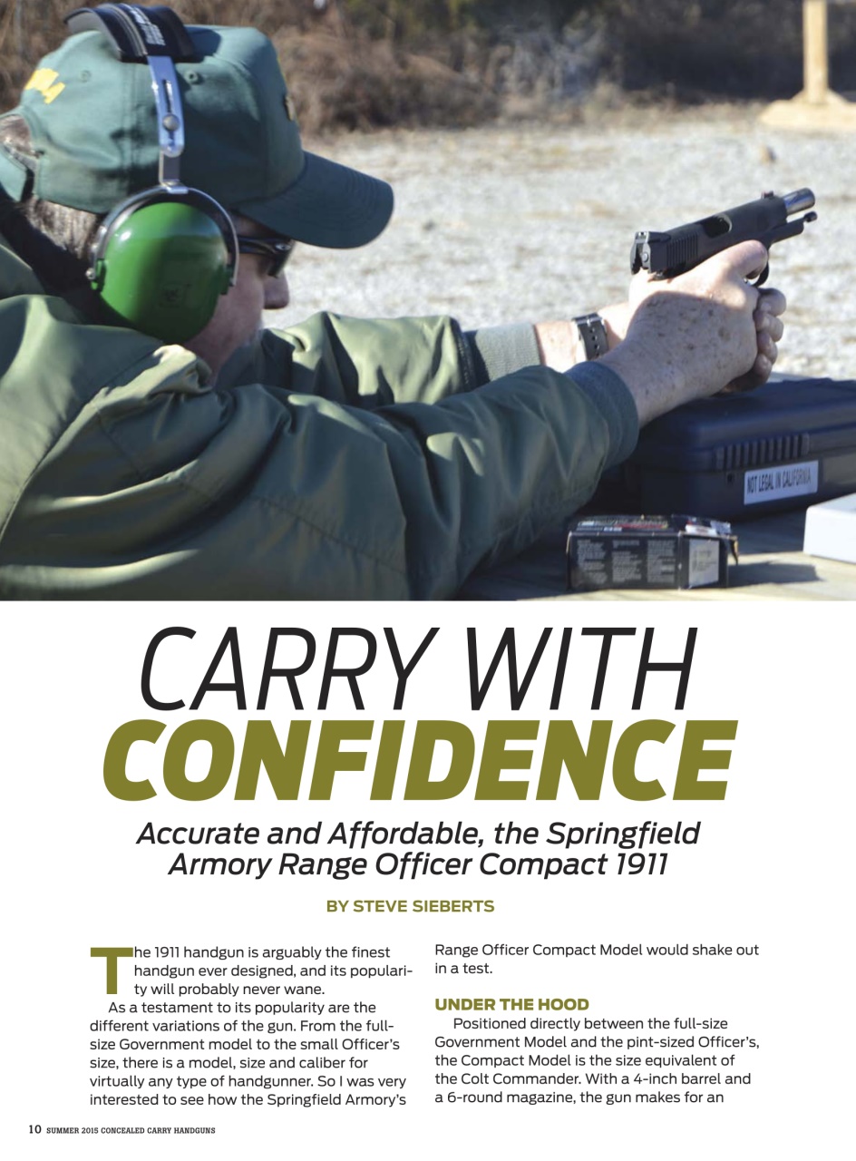Concealed Carry Handguns Preview Pages
