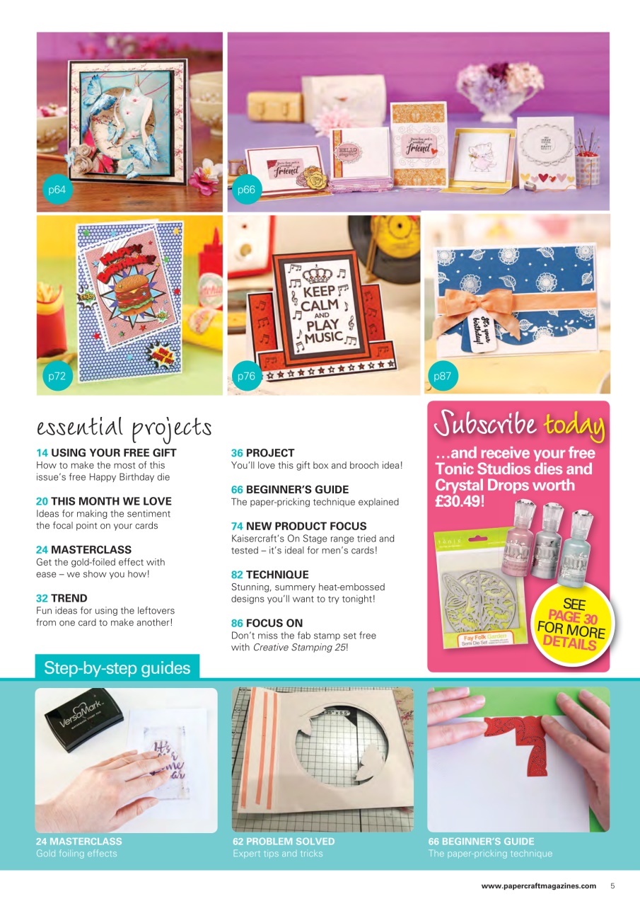 Papercraft Essentials Preview Pages