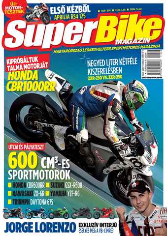 SuperBike Hungary issue September 2011