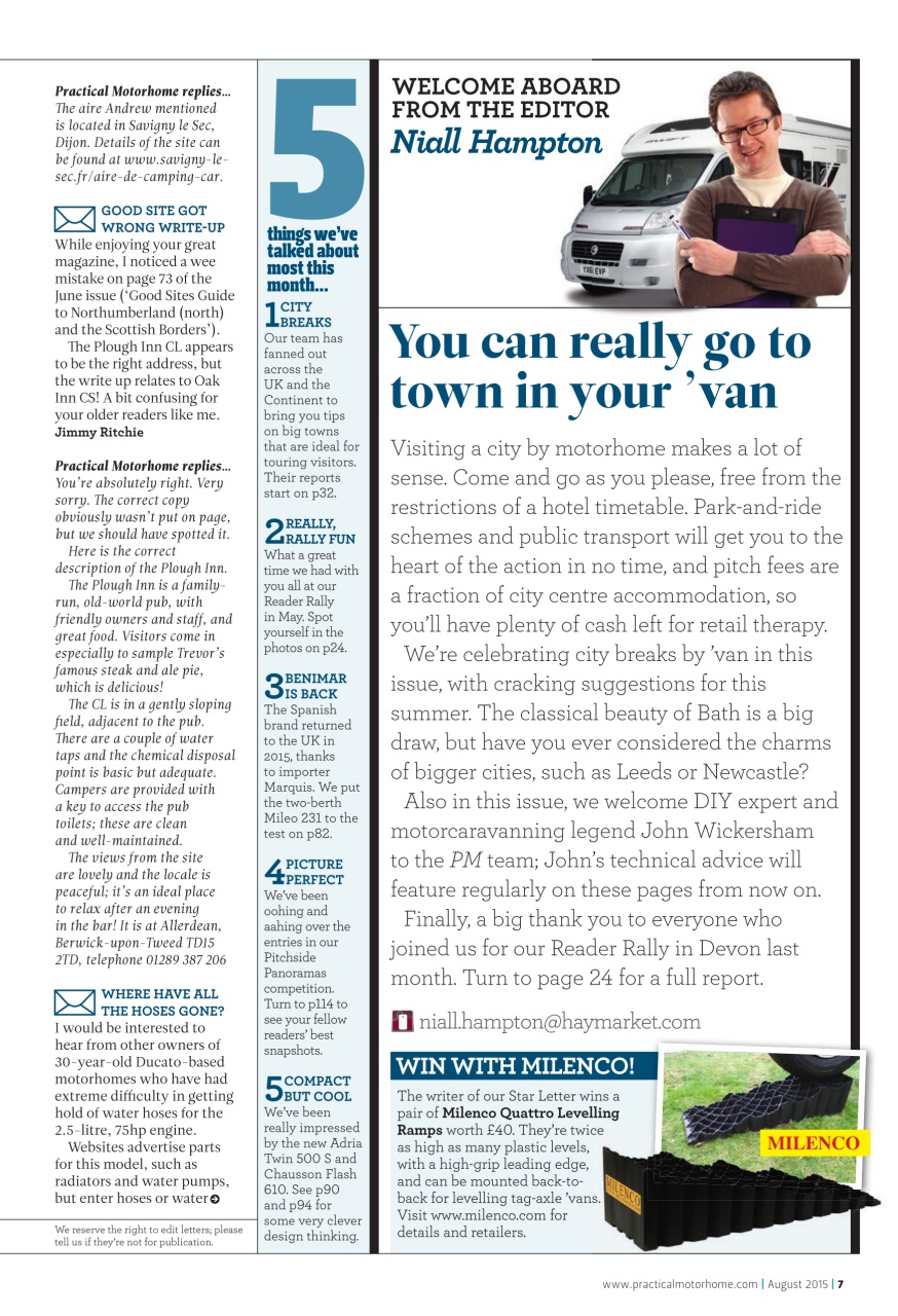 Practical Motorhome Preview Pages