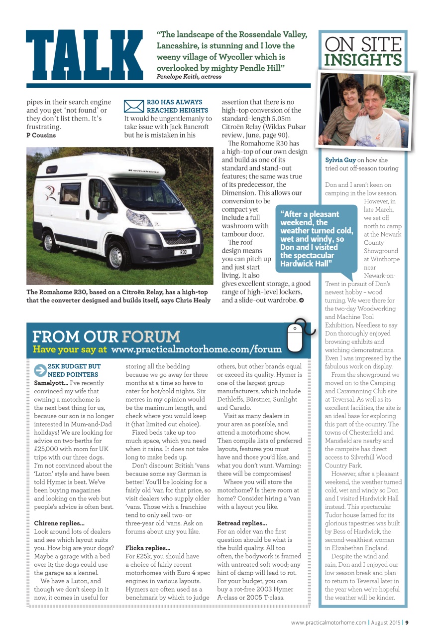 Practical Motorhome Preview Pages