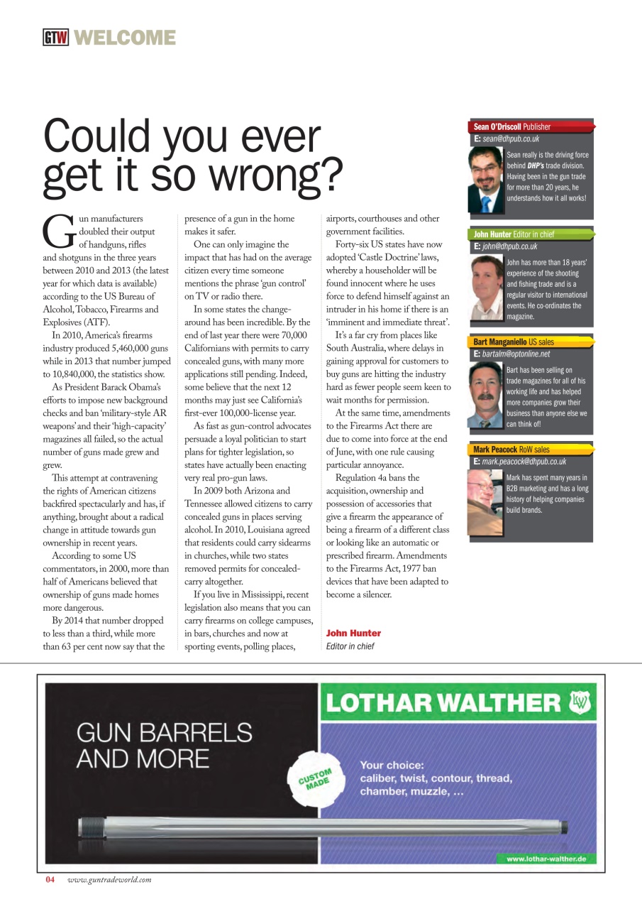Gun Trade World Preview Pages