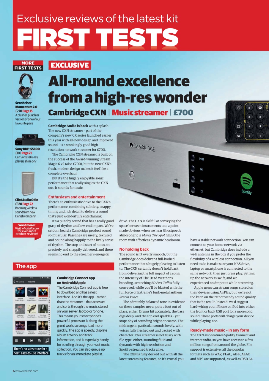 What HiFi Preview Pages