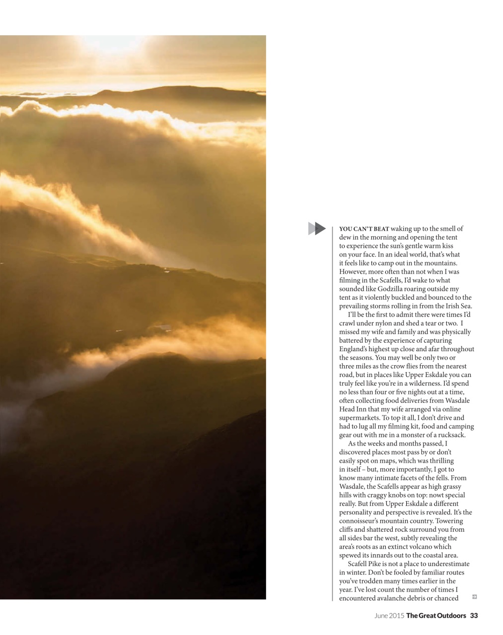 TGO - The Great Outdoors Magazine Preview Pages