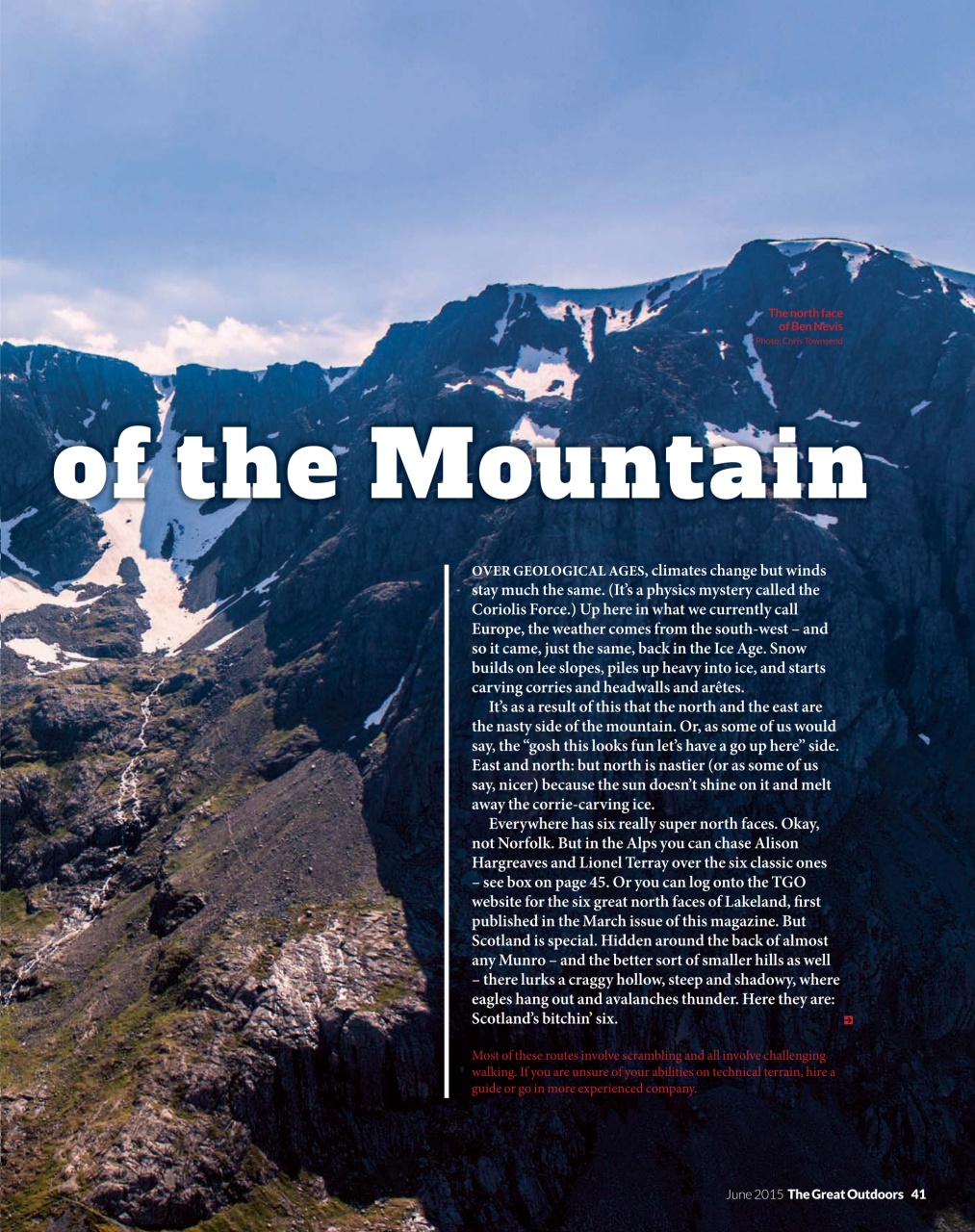 TGO - The Great Outdoors Magazine Preview Pages