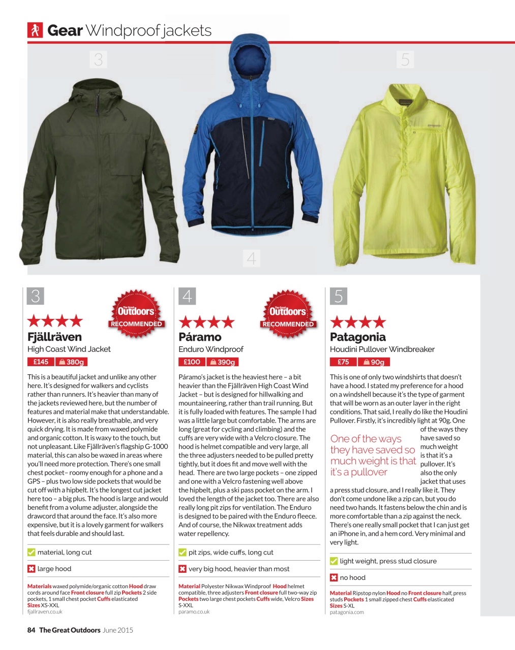 TGO - The Great Outdoors Magazine Preview Pages