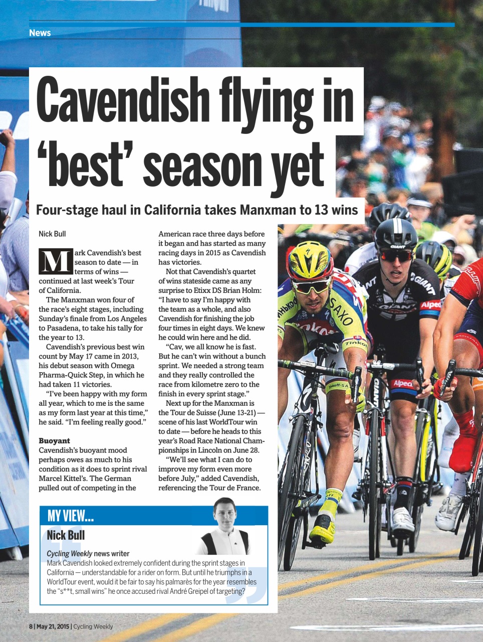 Cycling Weekly Preview Pages