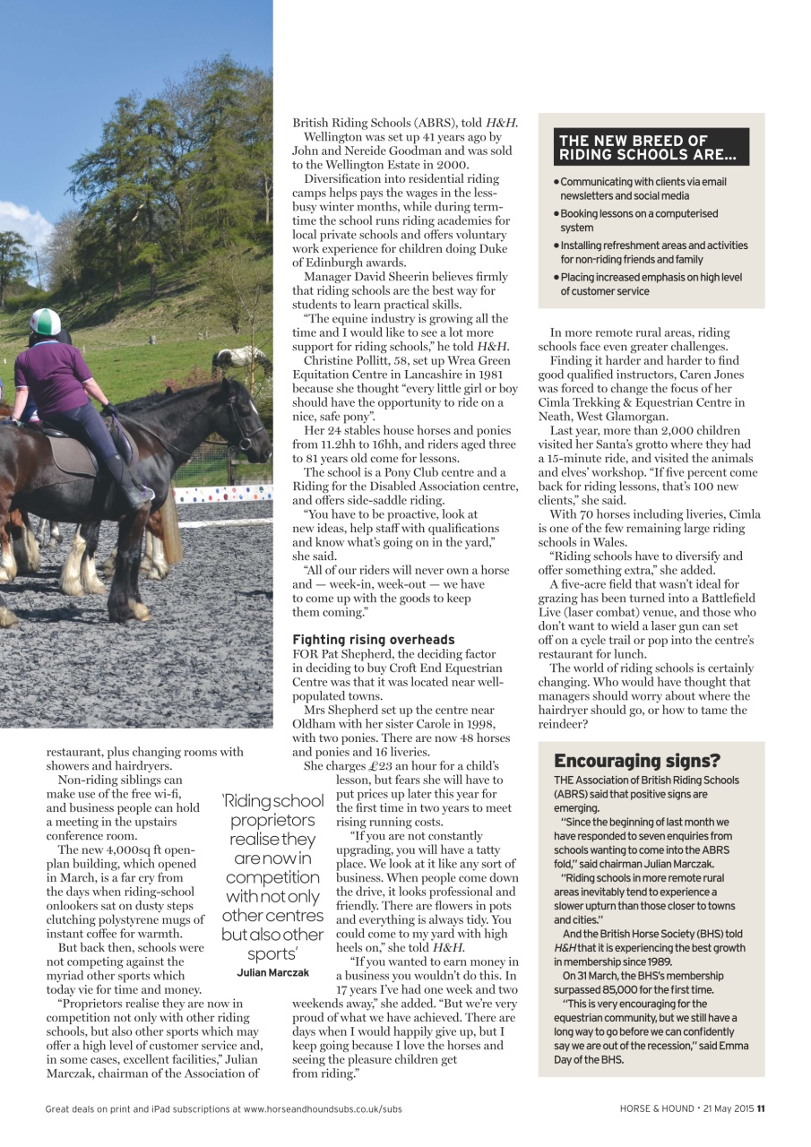 Horse & Hound Preview Pages