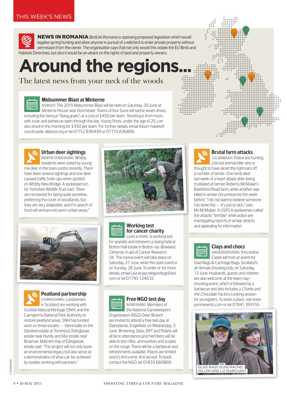 Shooting Times & Country Preview Pages