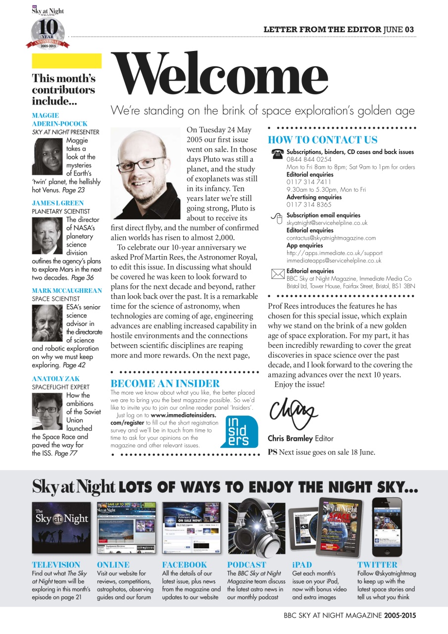 BBC Sky at Night Magazine Preview Pages