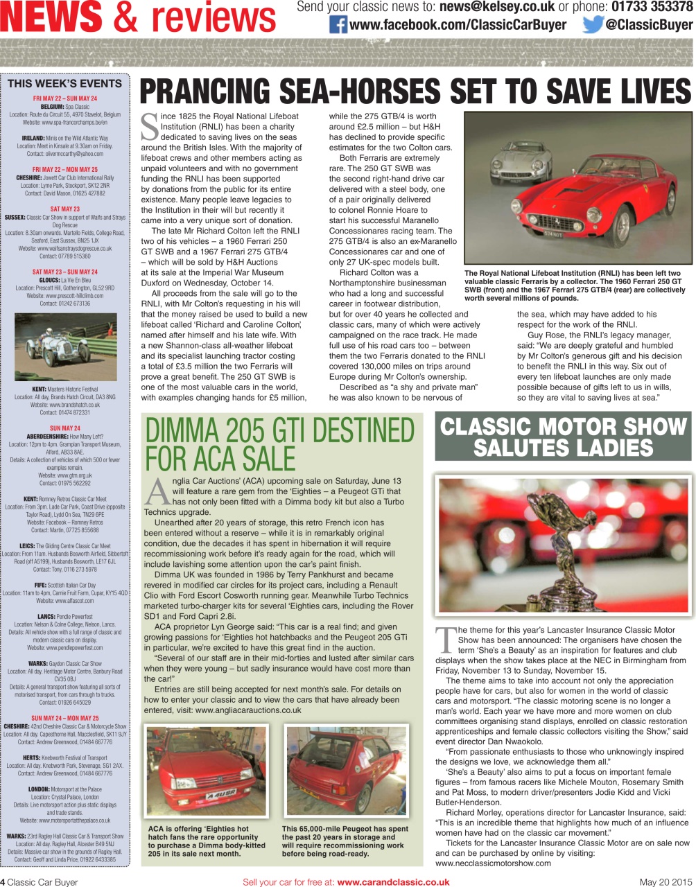 Classic Car Buyer Preview Pages