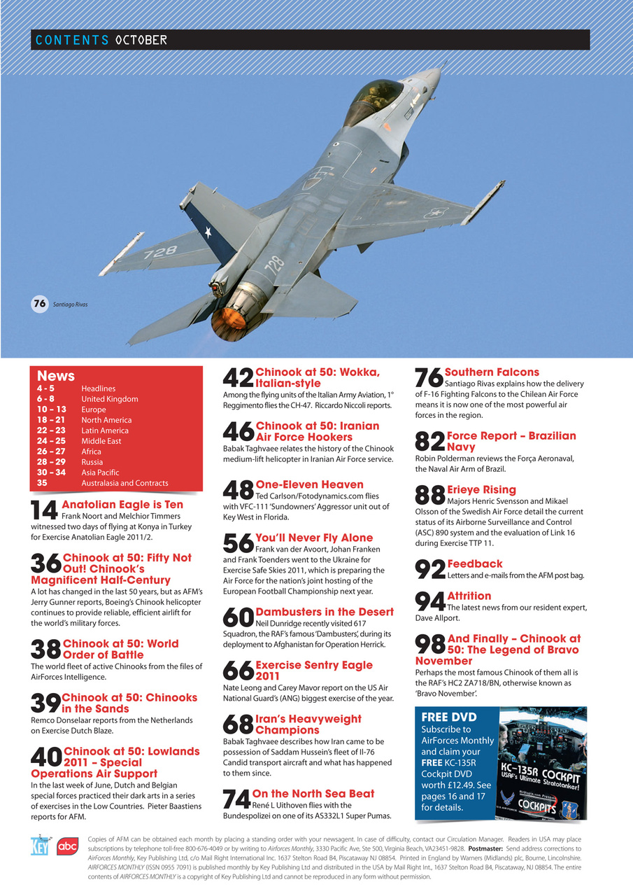AirForces Monthly Preview Pages