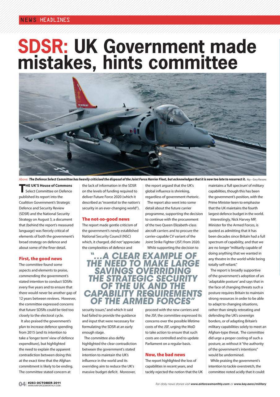 AirForces Monthly Preview Pages