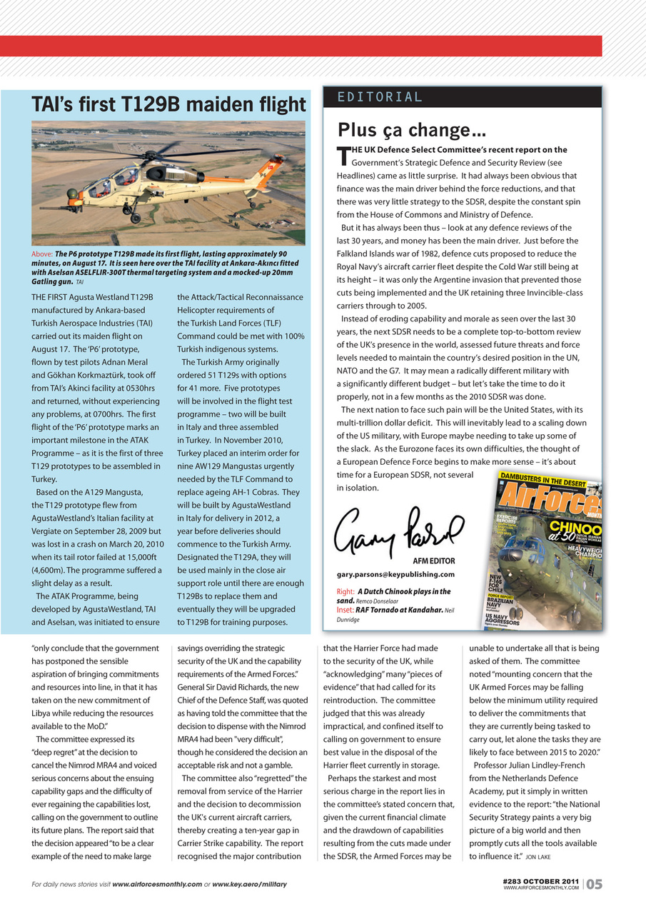 AirForces Monthly Preview Pages