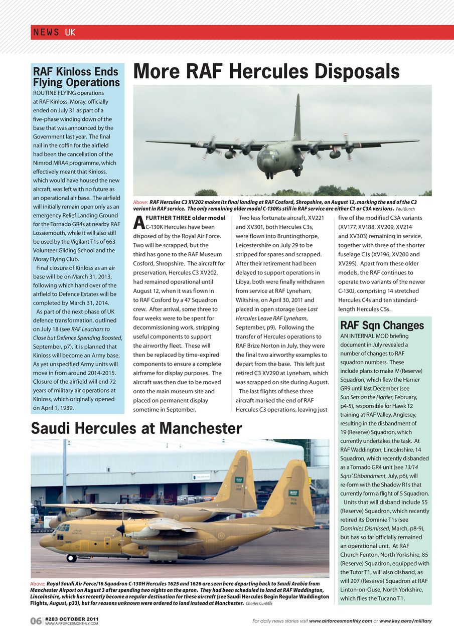 AirForces Monthly Preview Pages