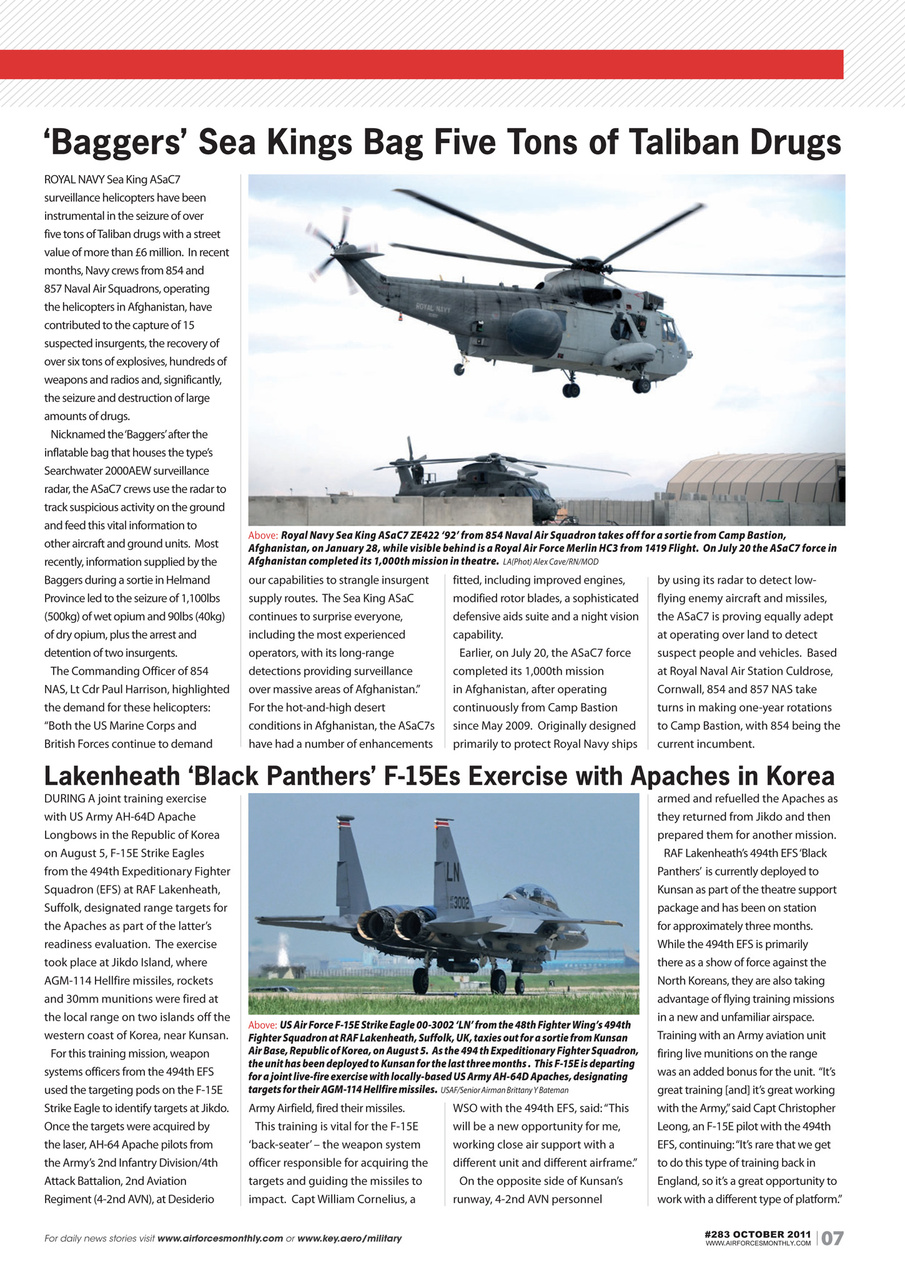 AirForces Monthly Preview Pages