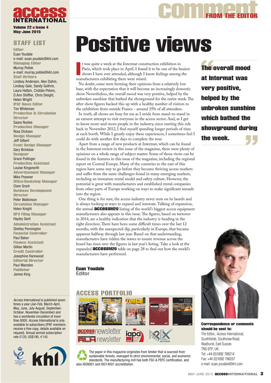 Access International Preview Pages