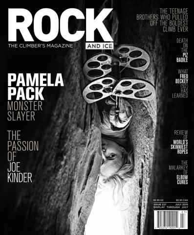 Rock and Ice issue July 2015