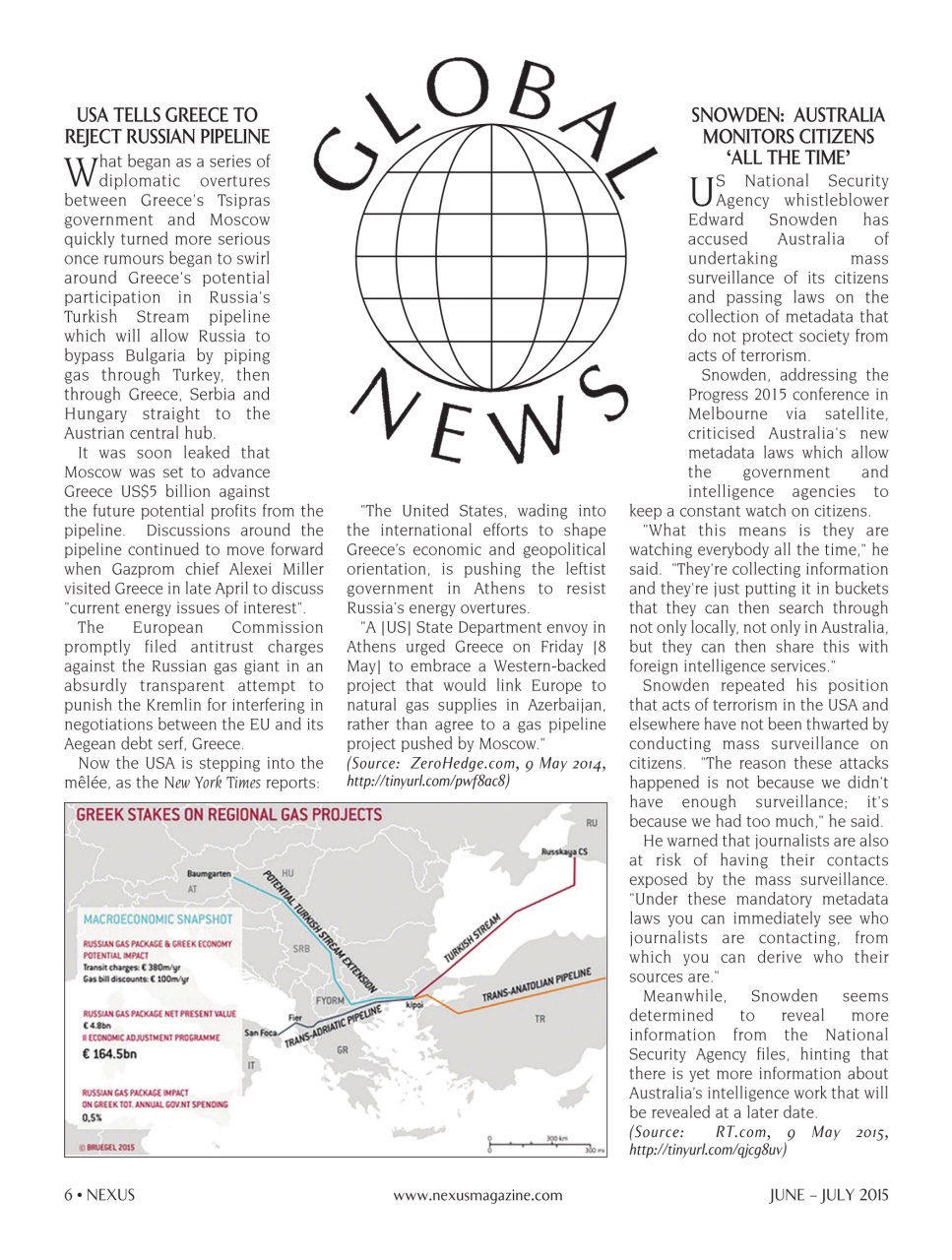 Nexus Magazine Preview Pages