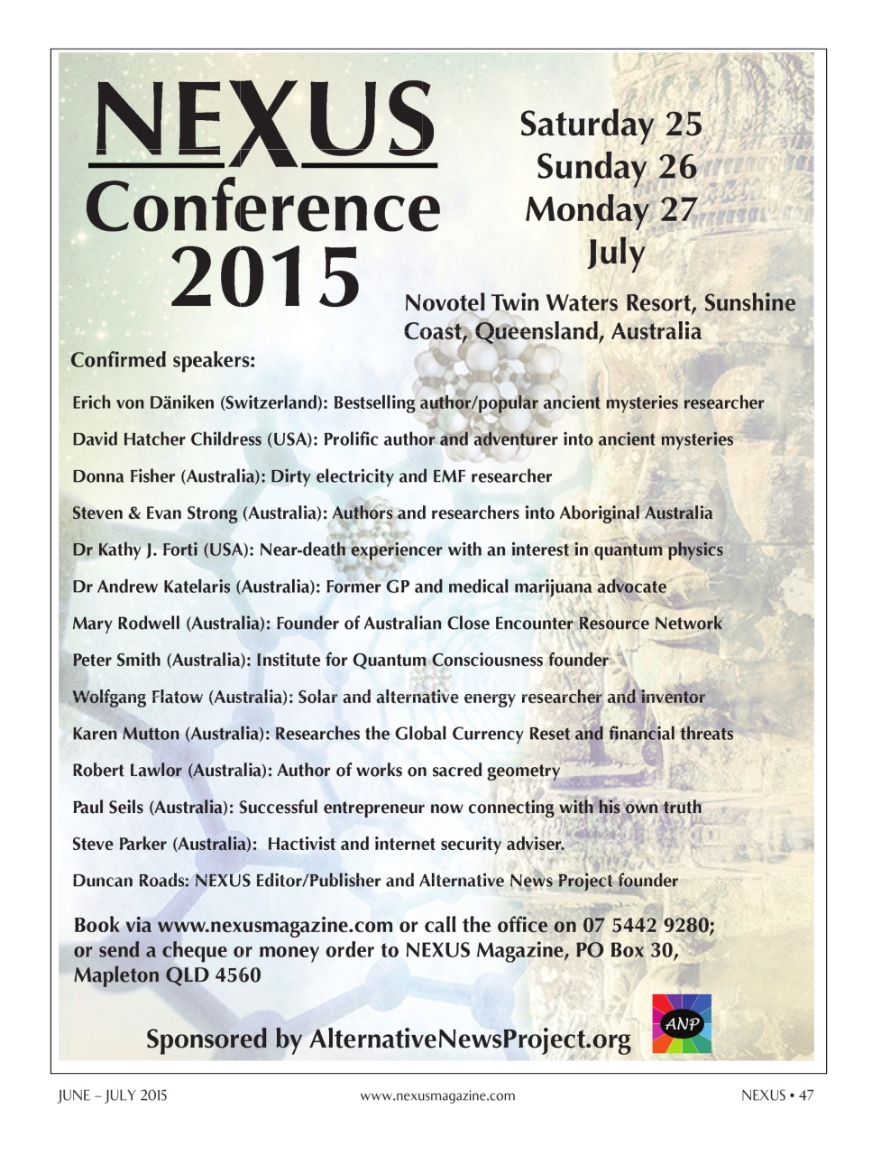 Nexus Magazine Preview Pages