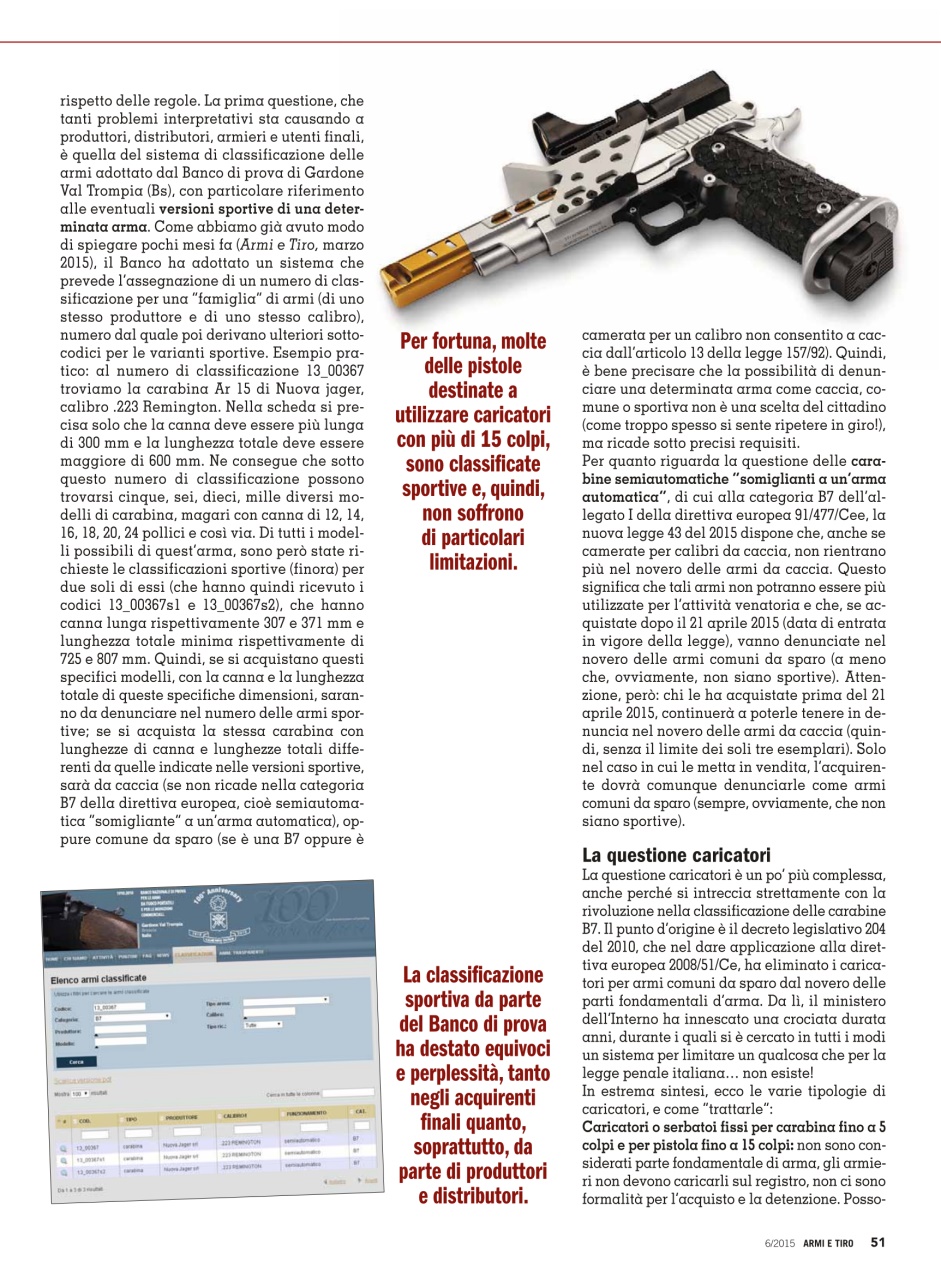 Armi E Tiro Preview Pages