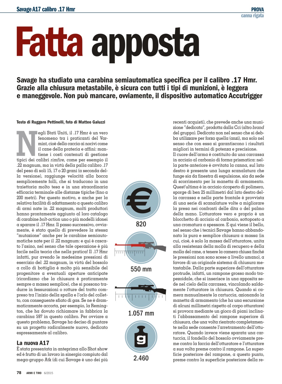 Armi E Tiro Preview Pages