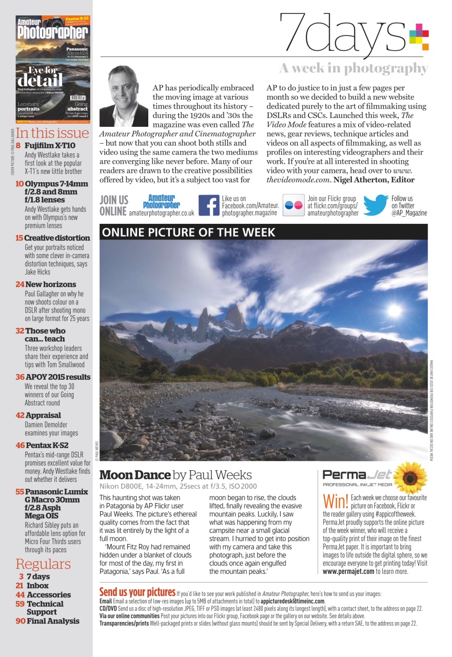 Amateur Photographer Preview Pages