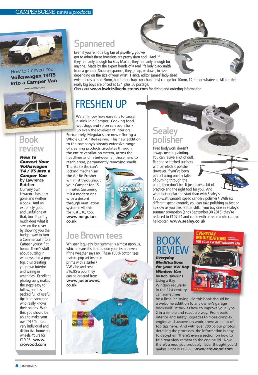 VW Camper Preview Pages