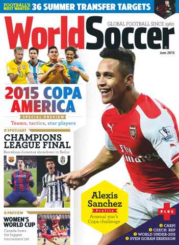 World Soccer issue June 2015