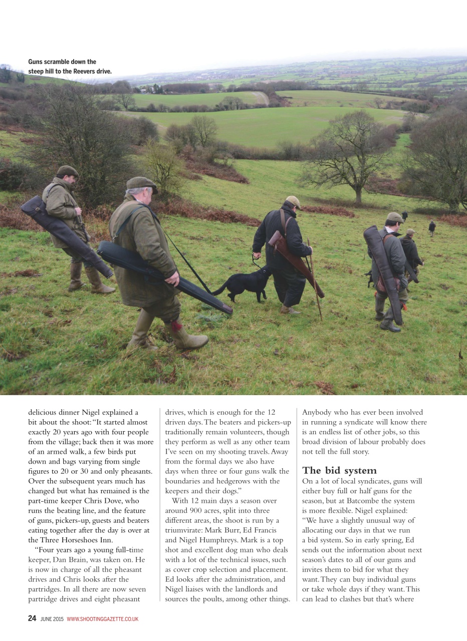 Shooting Gazette Preview Pages