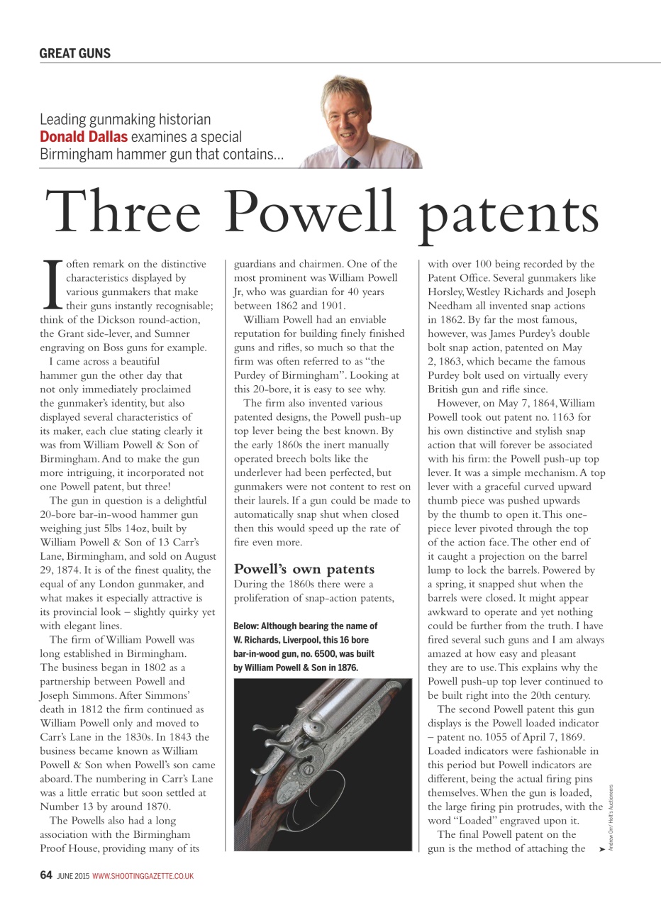 Shooting Gazette Preview Pages