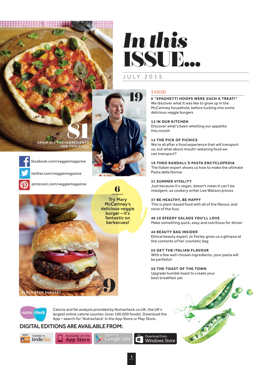 Veggie Magazine Preview Pages