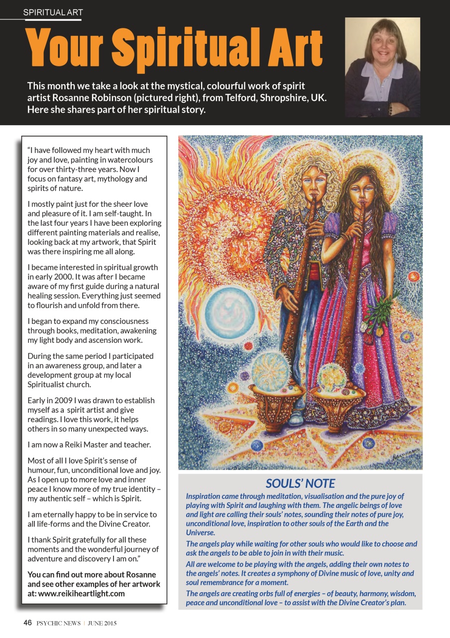 Psychic News Preview Pages