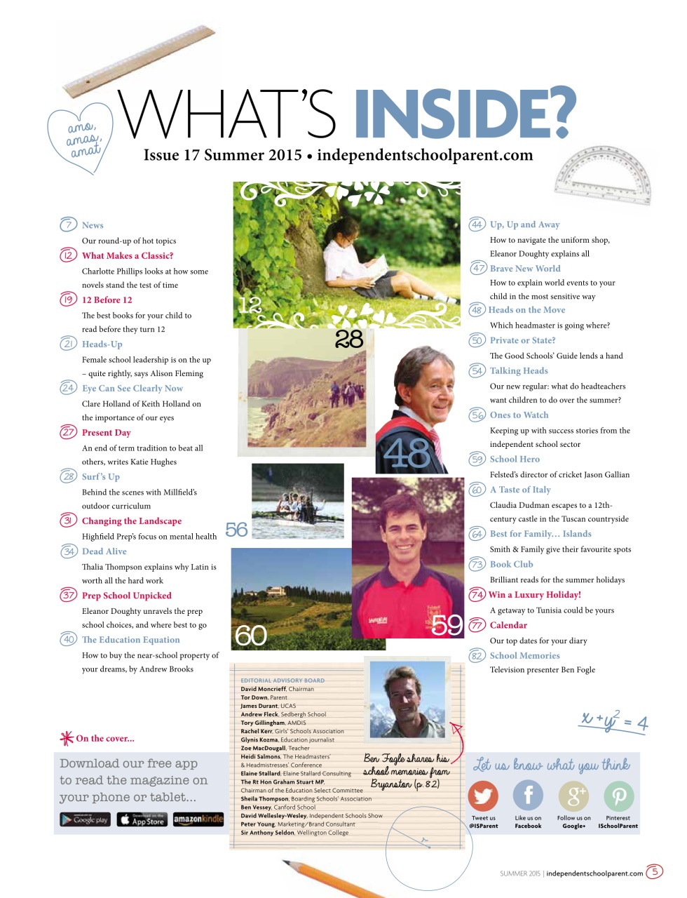 Independent School Parent Preview Pages