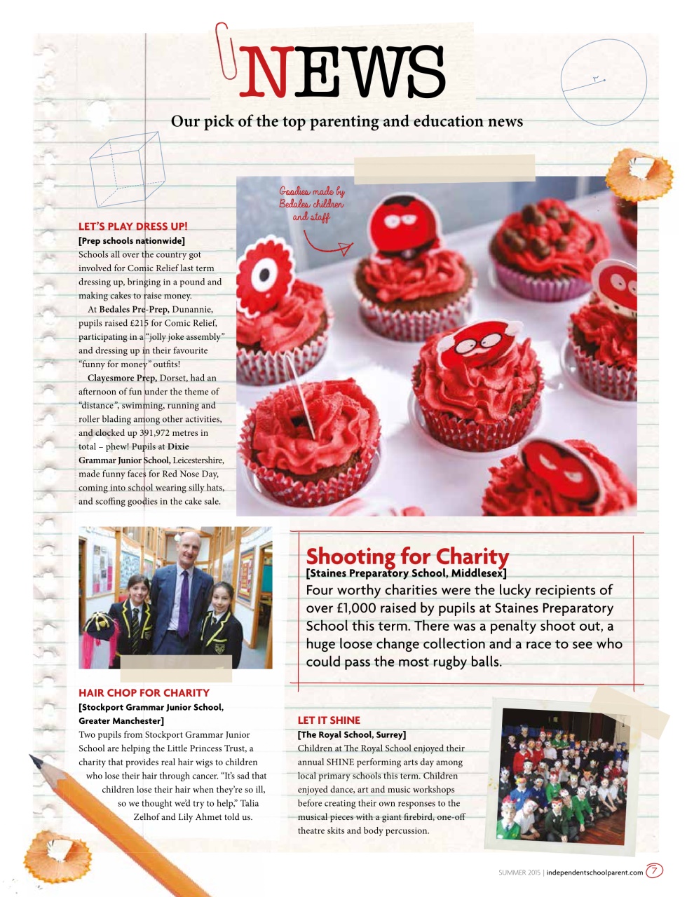 Independent School Parent Preview Pages
