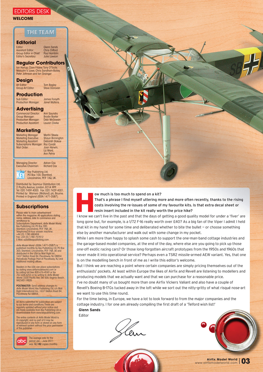 Airfix Model World Preview Pages