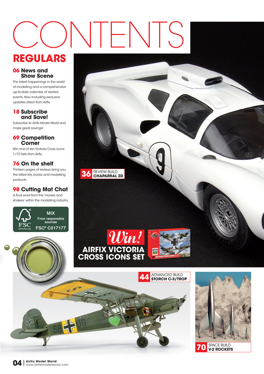 Airfix Model World Preview Pages