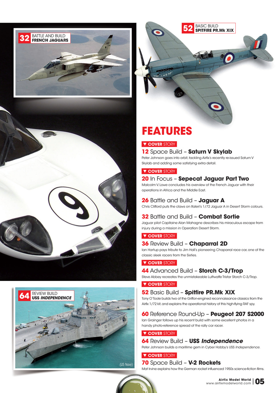 Airfix Model World Preview Pages