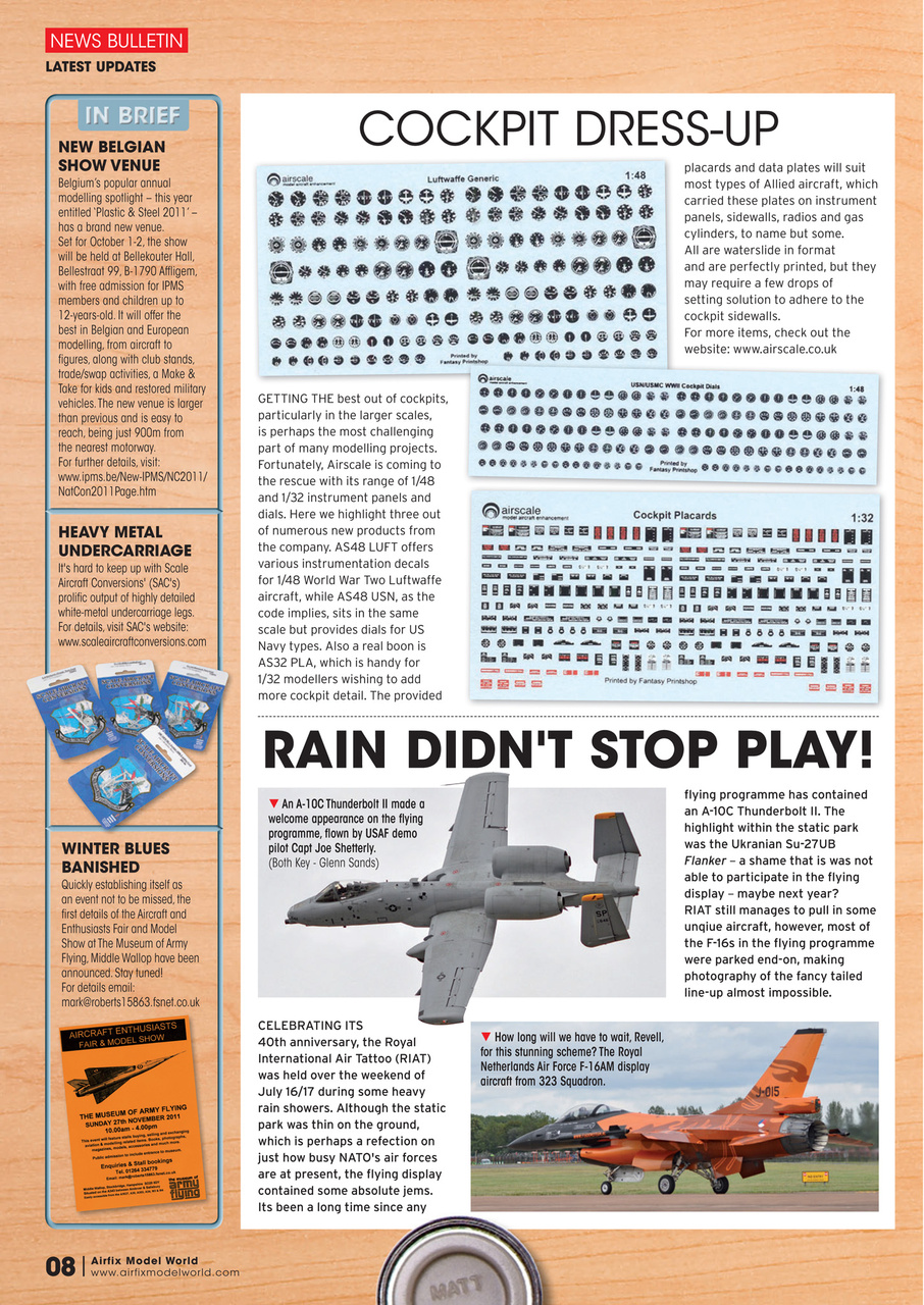 Airfix Model World Preview Pages