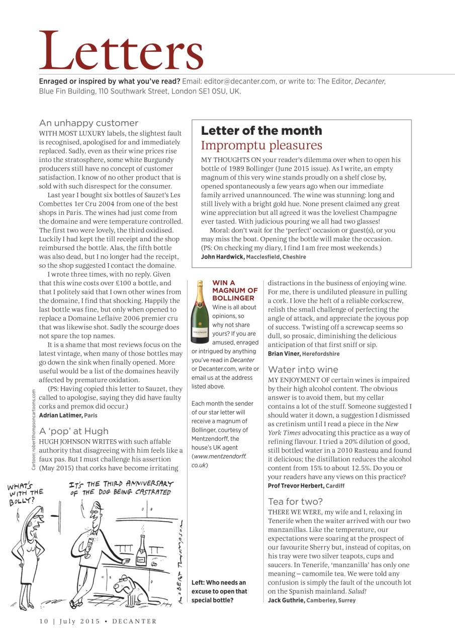Decanter Preview Pages