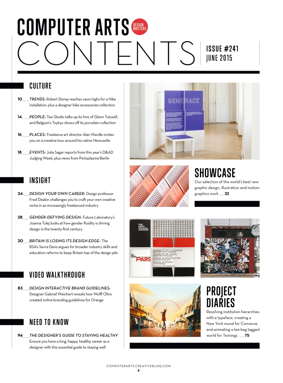 Computer Arts Preview Pages