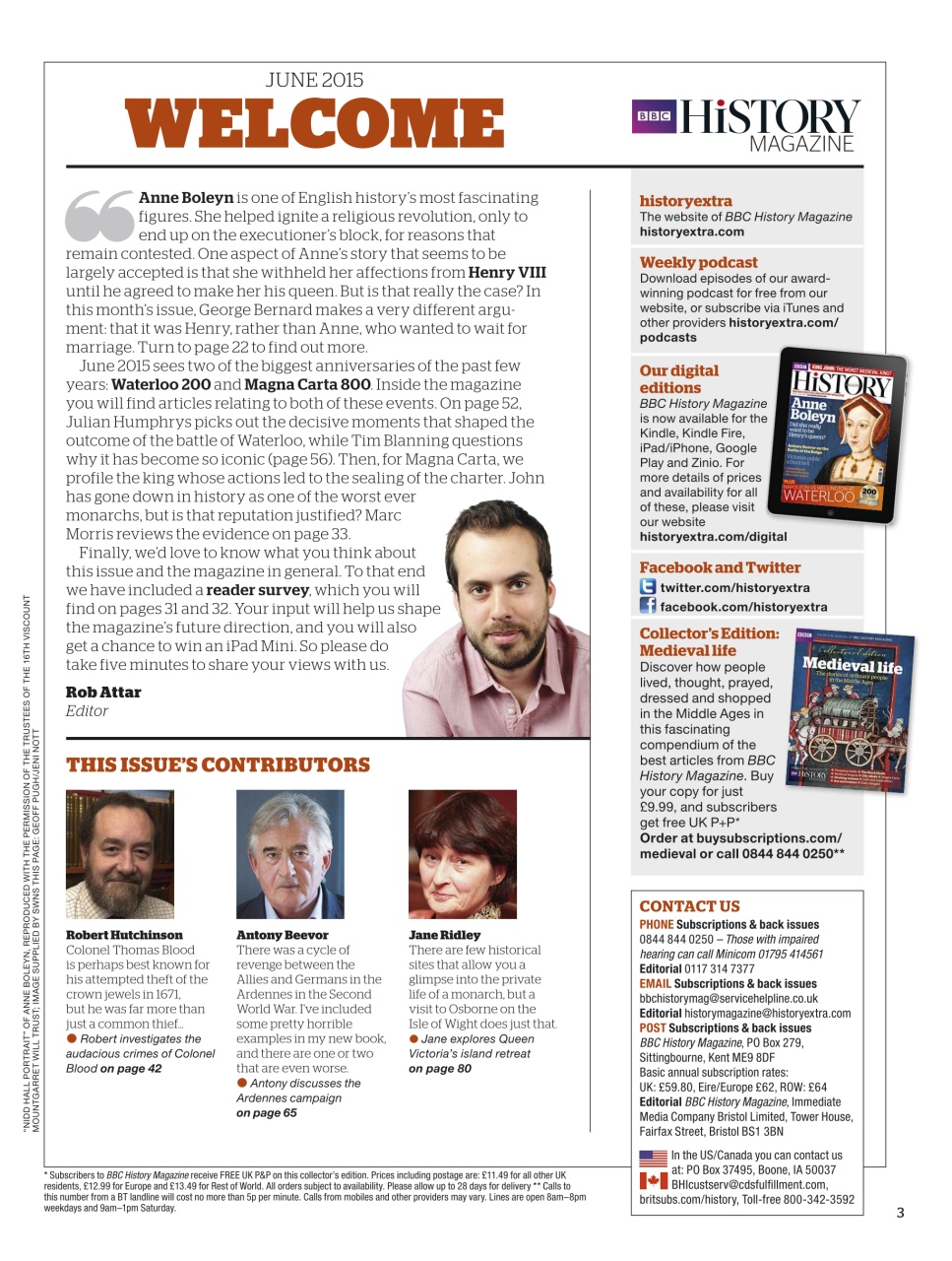 BBC History Magazine Preview Pages