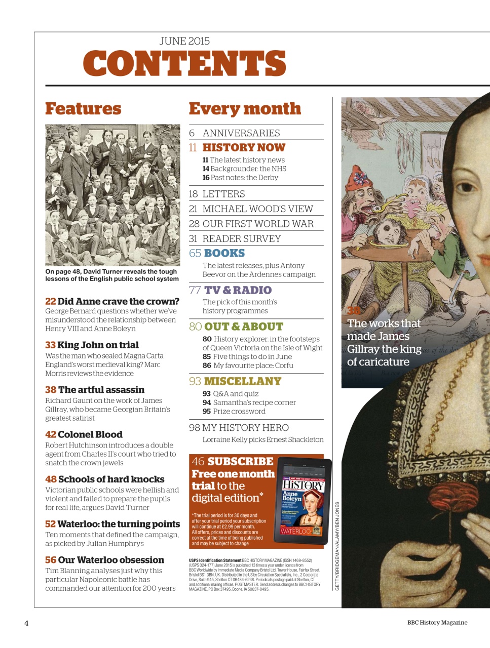 BBC History Magazine Preview Pages