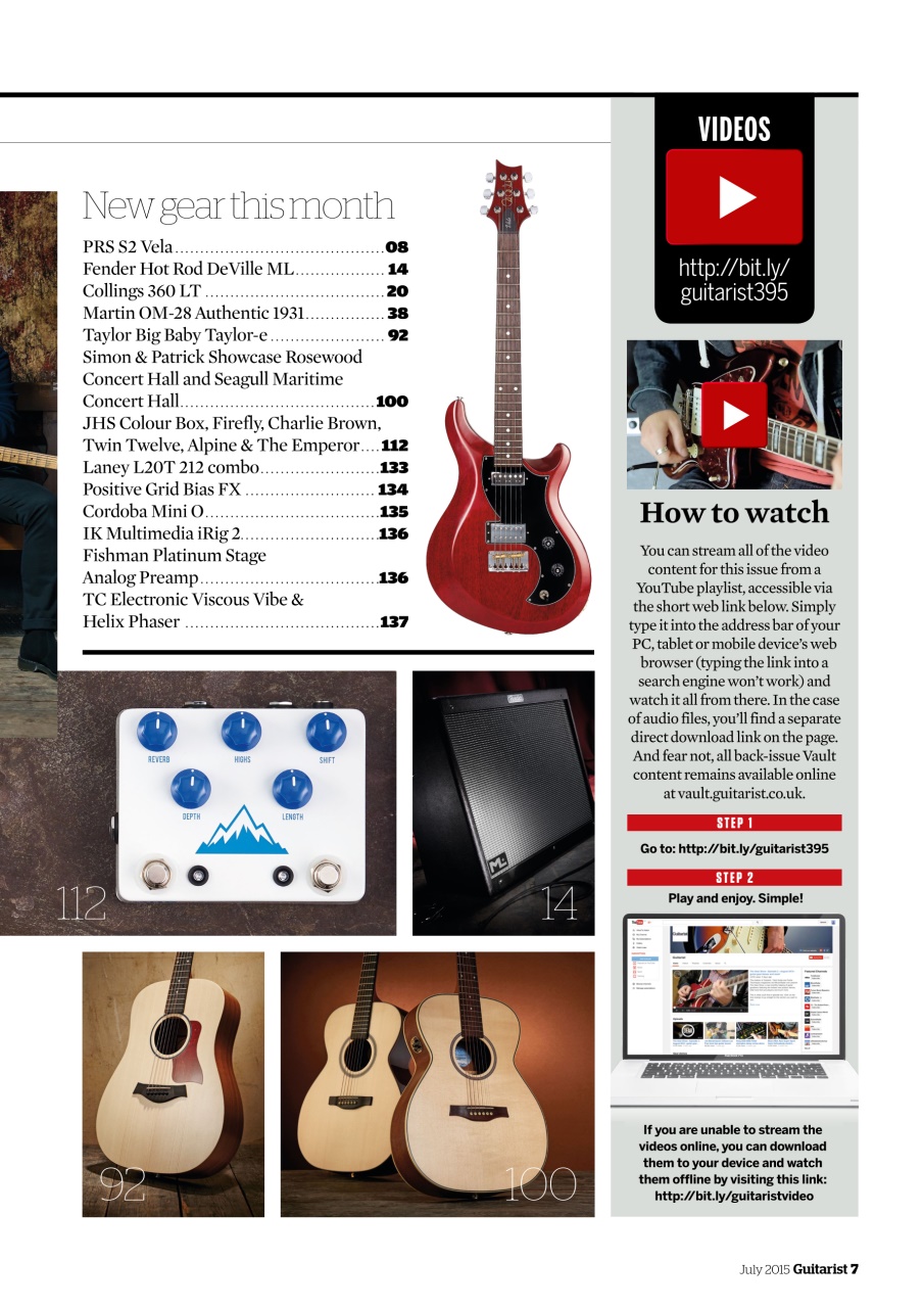 Guitarist Preview Pages