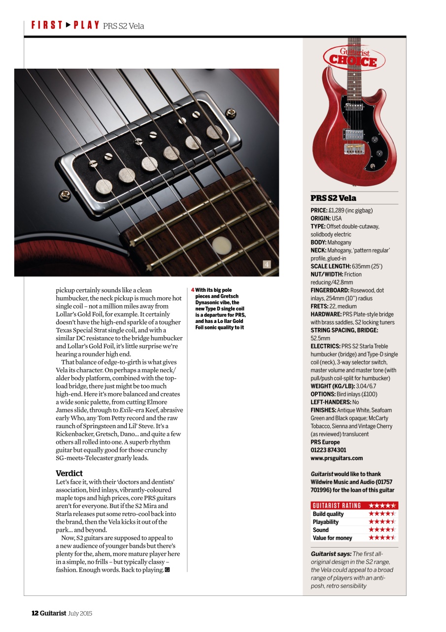 Guitarist Preview Pages