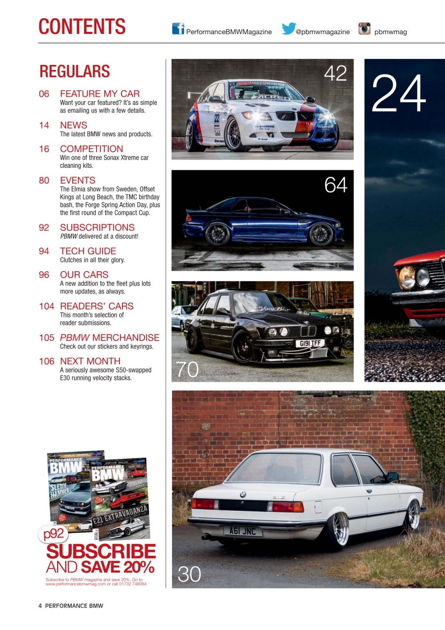 Performance BMW Preview Pages