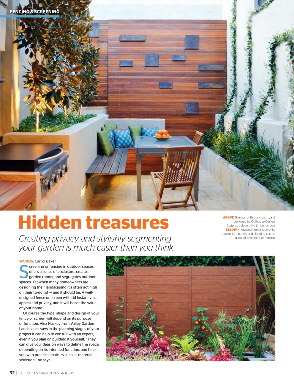 Backyard & Outdoor Living Preview Pages
