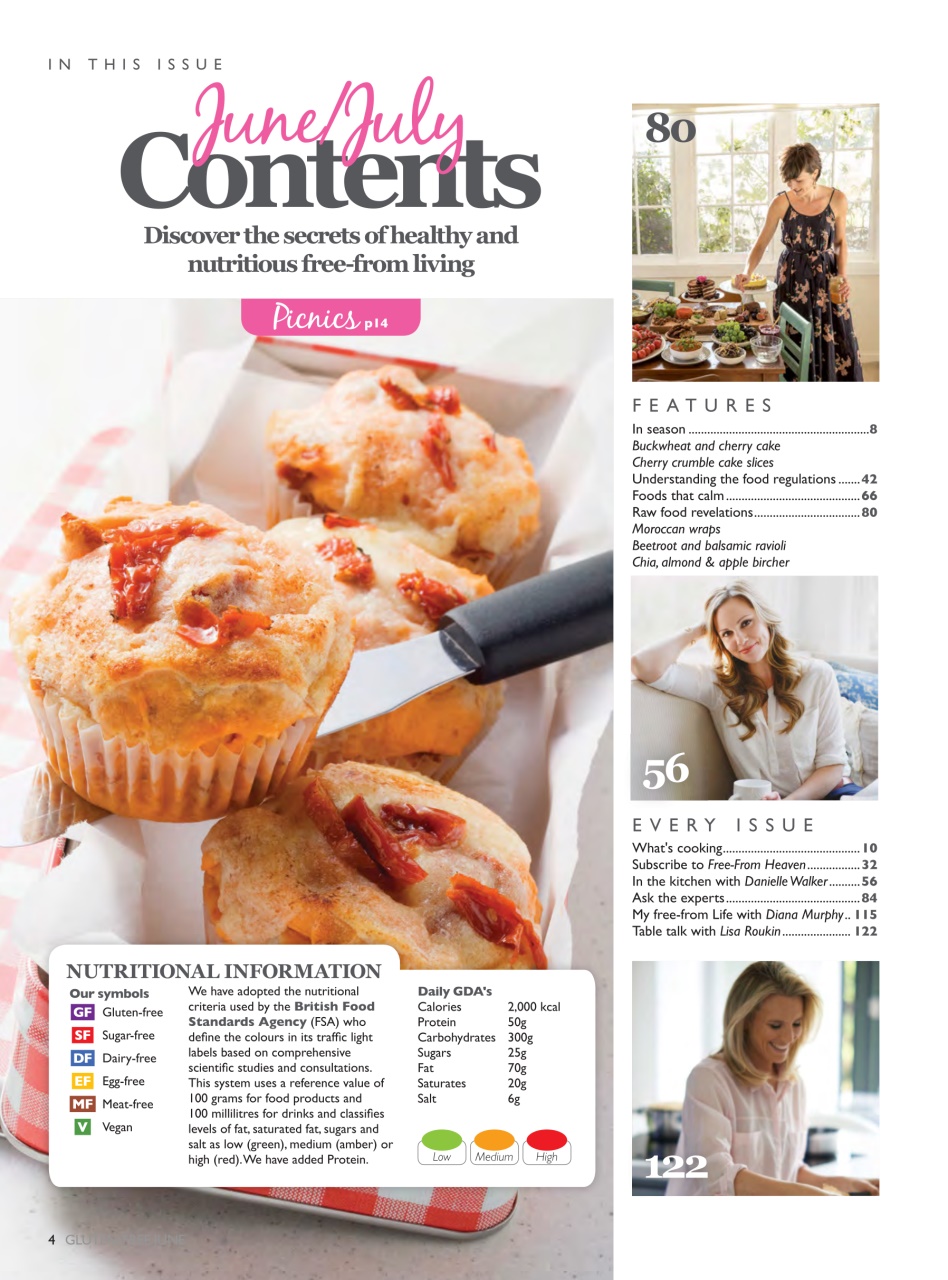 Gluten-Free Heaven Preview Pages