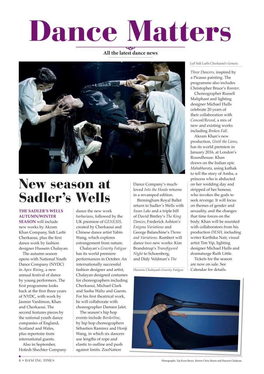 Dancing Times Preview Pages